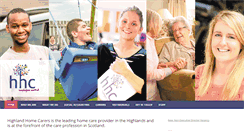 Desktop Screenshot of highland-home-carers.co.uk